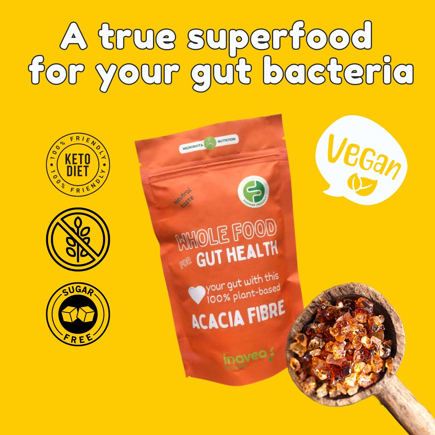 100% Wholefood For Gut Health (30 servings) - Microbiota Nutrition