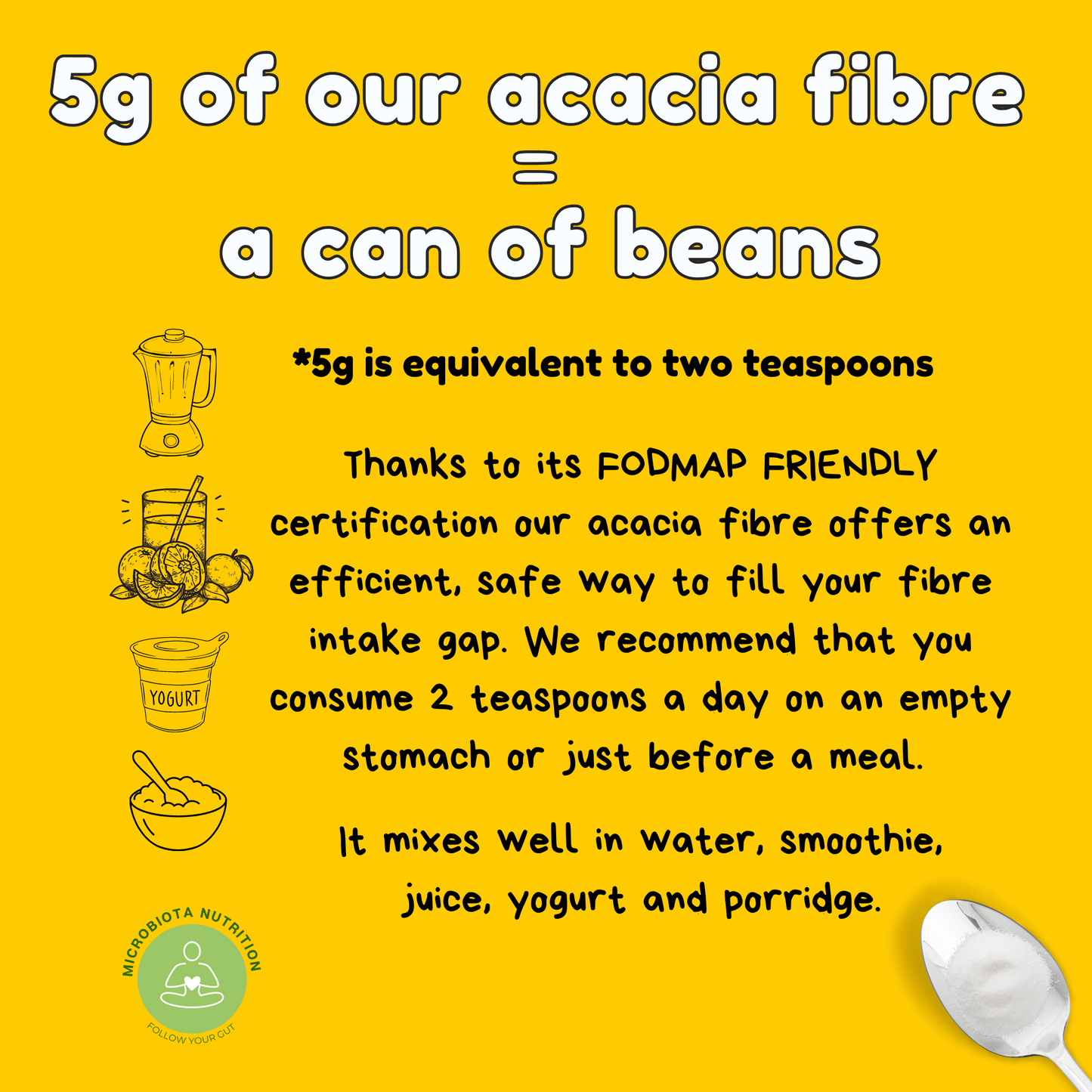 100% Wholefood For Gut Health (150g, 30 servings)